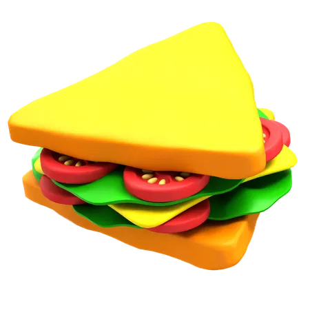 Sandwich  3D Icon