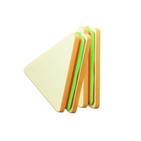 Sandwich  3D Icon