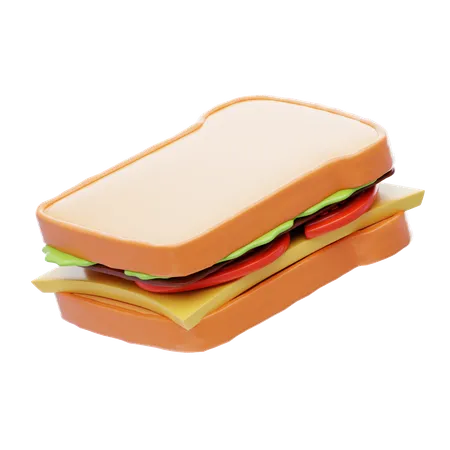 Sandwich  3D Icon