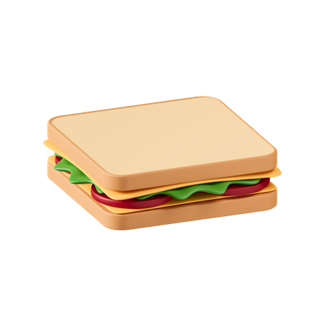 Sandwich  3D Icon