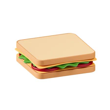 Sandwich  3D Icon