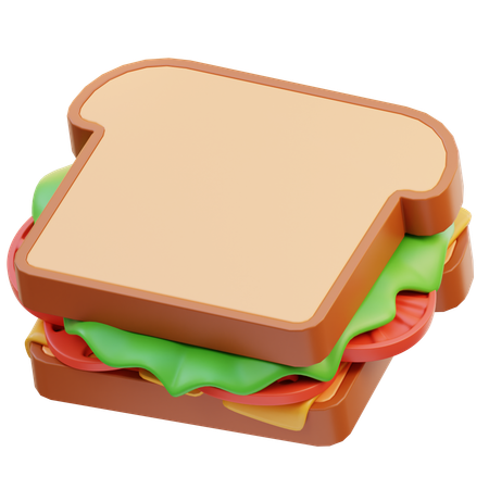 Sandwich  3D Icon