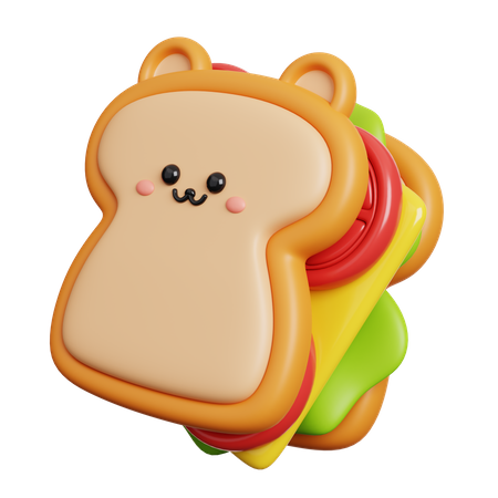 Sandwich  3D Icon