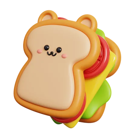 Sandwich  3D Icon