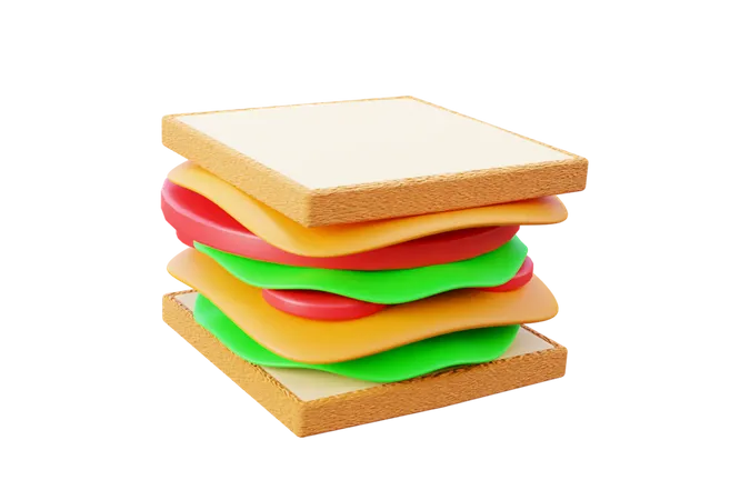 Sandwich  3D Icon