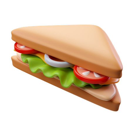 Sandwich  3D Icon