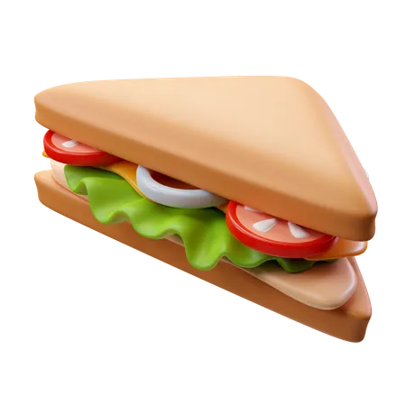 Sandwich  3D Icon