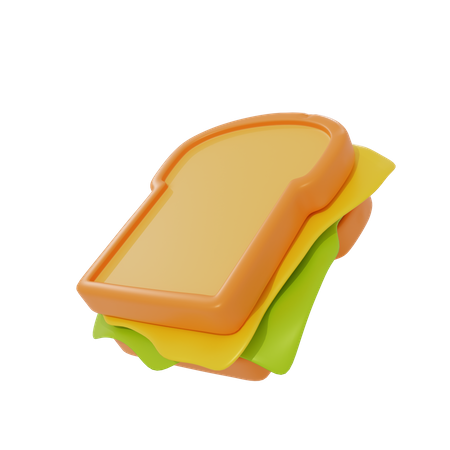 Sandwich  3D Icon