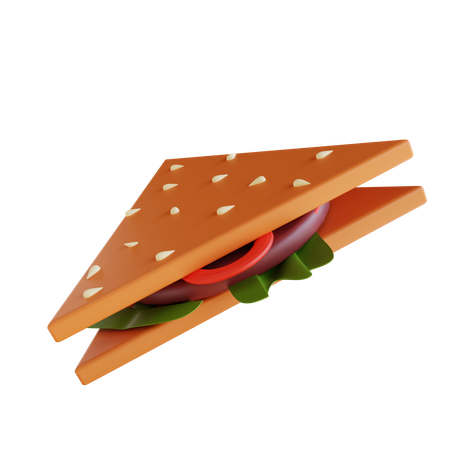 Sandwich  3D Icon