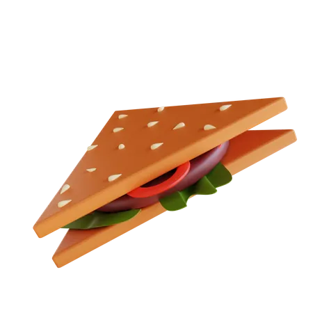 Sandwich  3D Icon