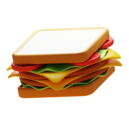 Sandwich  3D Icon