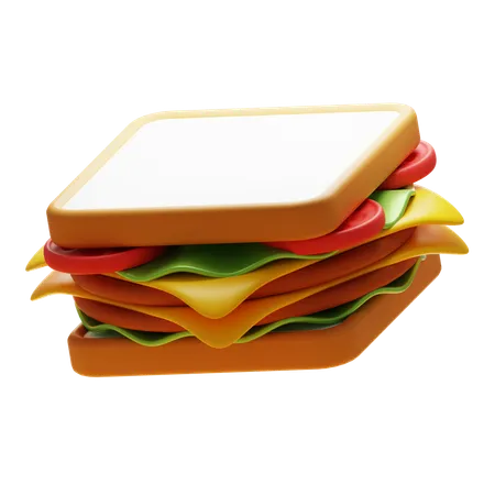 Sandwich  3D Icon