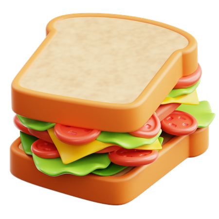 Sandwich  3D Icon