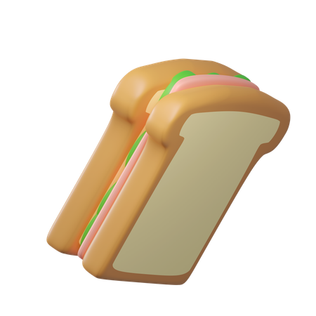 Sandwich  3D Icon