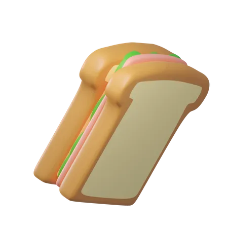 Sandwich  3D Icon