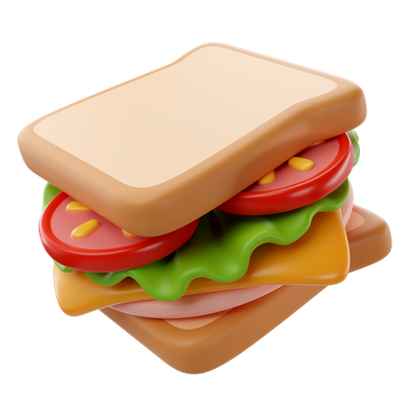 Sandwich  3D Icon