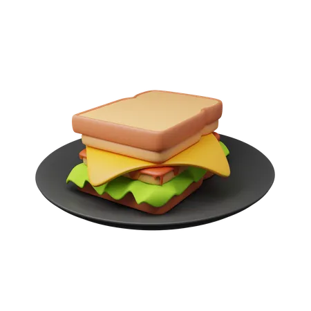 Sandwich  3D Icon