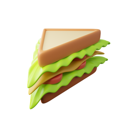 Sandwich  3D Icon