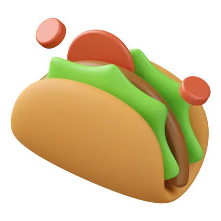 Sandwich  3D Icon