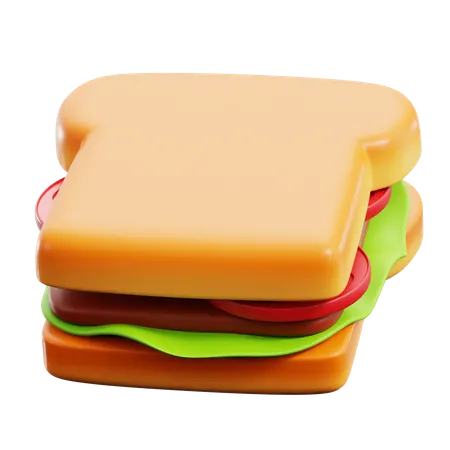 Sandwich  3D Icon