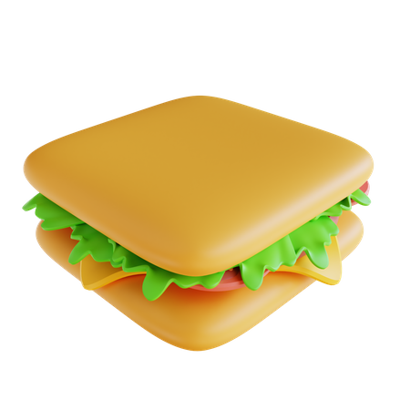 Sandwich  3D Icon