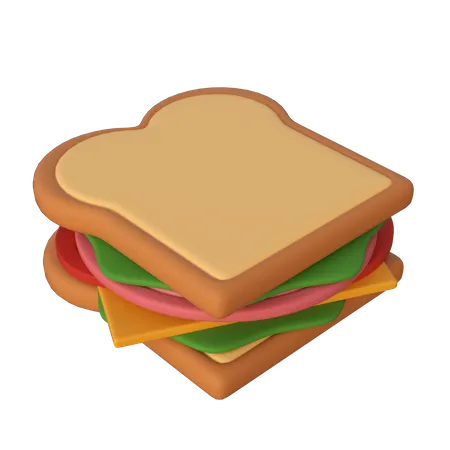 Sandwich  3D Icon