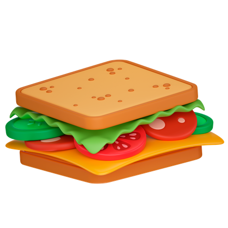 Sandwich  3D Icon