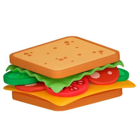 Sandwich  3D Icon