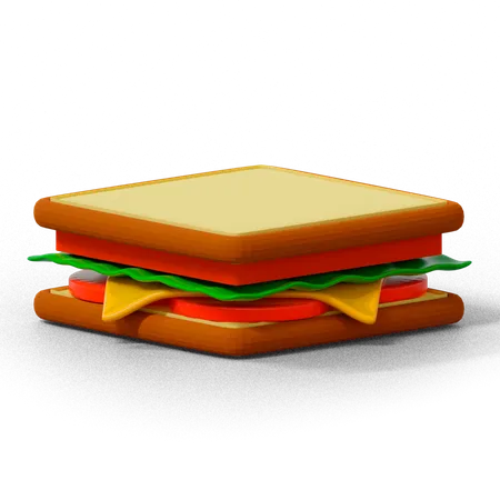 Sandwich  3D Icon