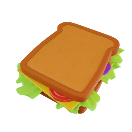 Sandwich  3D Icon