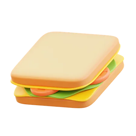 Sandwich  3D Icon