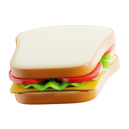 Sandwich  3D Icon