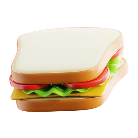 Sandwich  3D Icon