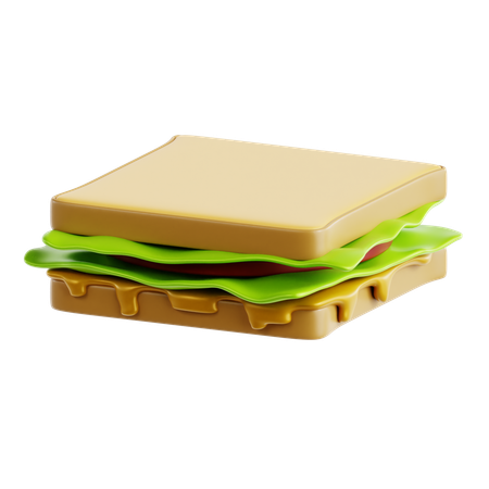 Sandwich  3D Icon