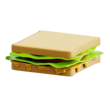 Sandwich  3D Icon