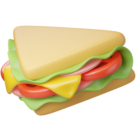 Sandwich  3D Icon