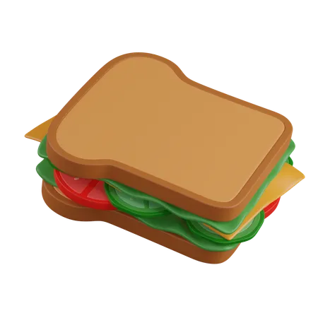 Sandwich  3D Icon