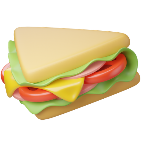 Sandwich  3D Icon