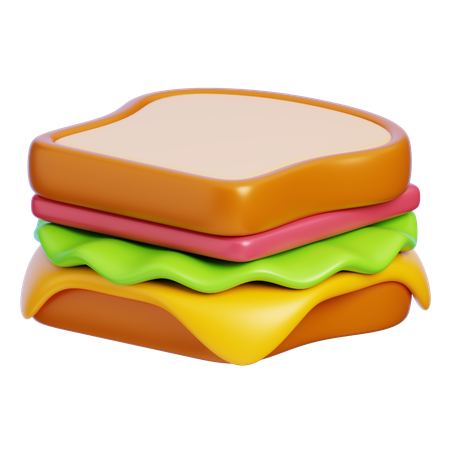 Sandwich  3D Icon