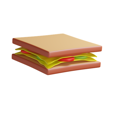 Sandwich  3D Icon