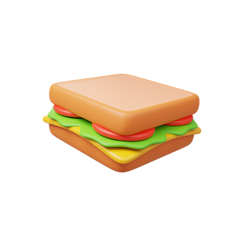Sandwich  3D Icon