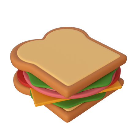 Sandwich  3D Icon