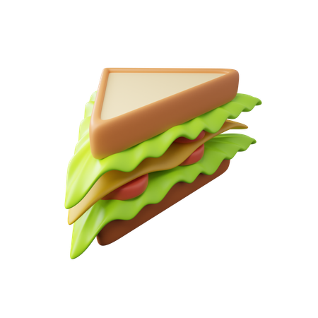 Sandwich  3D Icon