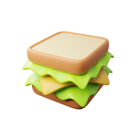 Sandwich  3D Icon
