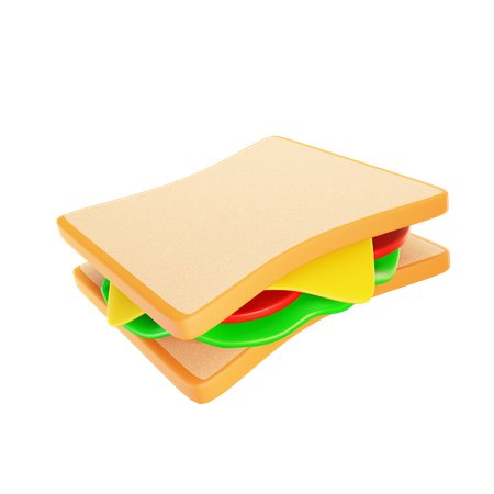 Sandwich 3D Icon