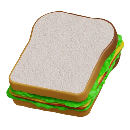 Sandwich 3D Icon