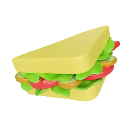 This Is Sandwich 3 D Render Illustration Icon High Resolution Png File Isolated On Transparent Background Available 3 D Model File Format Blend Fbx Gltf And Obj 3D Icon