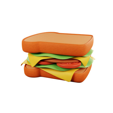 Sandwich  3D Icon