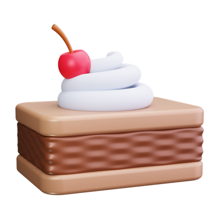 Sándwich de helado  3D Icon