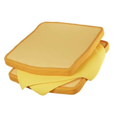 Sándwich de queso  3D Icon
